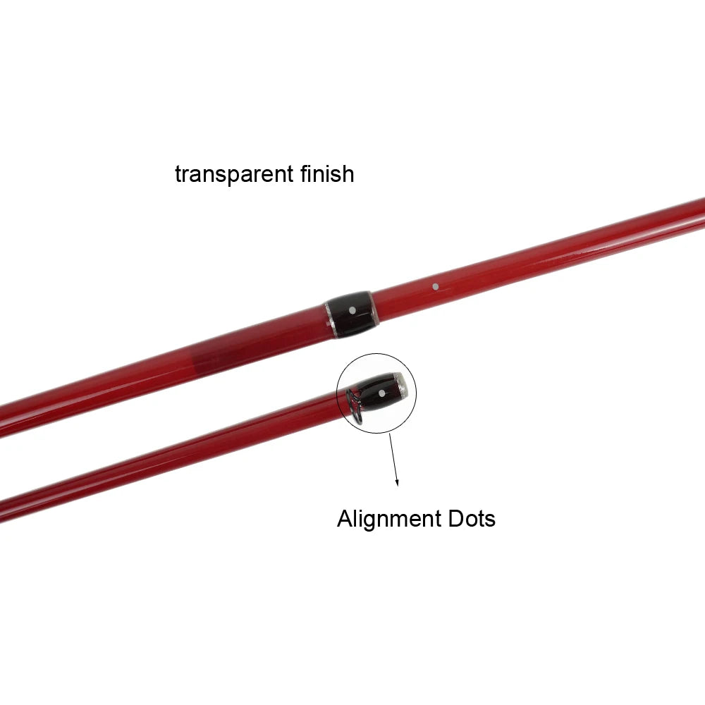 Fiberglass 4 piece 4W 7'8"