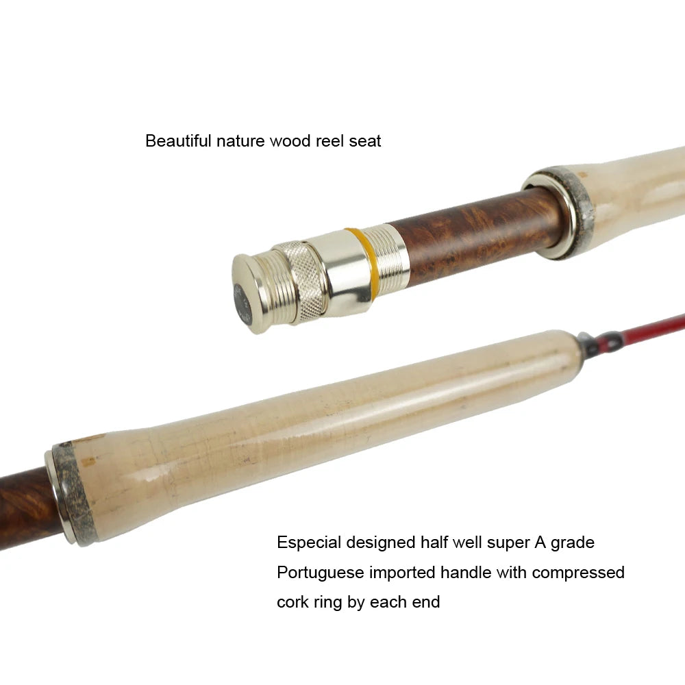 Fiberglass 4 piece 4W 7'8"